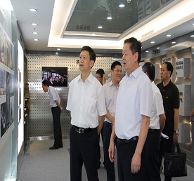 深圳市政协主席戴北方一行到智博体育在线app官网考察调研