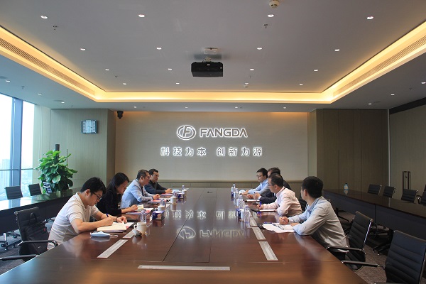 深圳市南山区税务局长蔡伟群一行莅临智博体育在线app官网考察调研