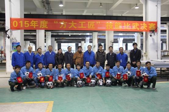 智博体育在线app官网开展首届“方大工匠”评选活动