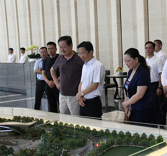 南昌市副市长宋铀一行莅临智博体育在线app官网考察调研