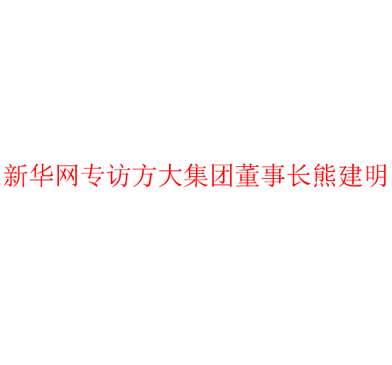 新华网专访智博体育在线app官网董事长熊建明