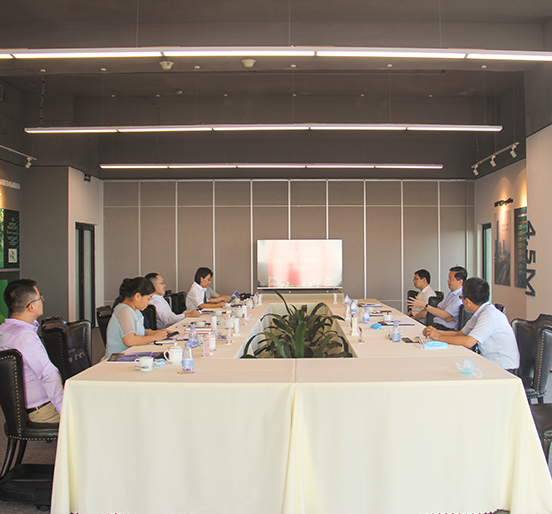 深圳工业总会会长吴光权一行莅临智博体育在线app官网调研