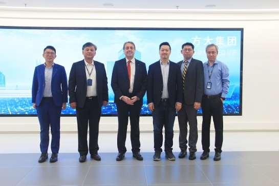 西门子交通有限公司亚太区首席执行官 Michel Obadia一行到访智博体育在线app官网