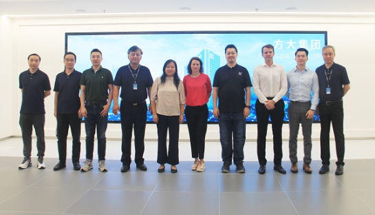 阿尔斯通全球轨道交通机电设备系统采购经理Marie SIGWAD一行到访智博体育在线app官网考察调研