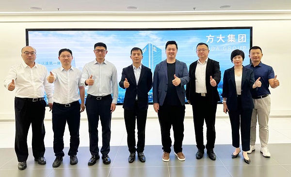 华贸物流董事长陈宇一行到访智博体育在线app官网